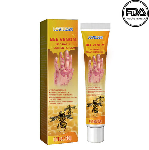 LOVILDS® Bee Venom Psoriasis Treatment Cream(Suitable for all skin conditions)